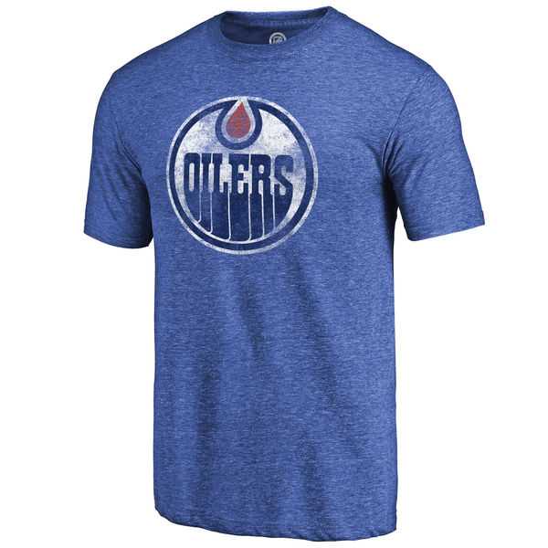 Men's Edmonton Oilers Fanatics Branded Distressed Team Primary Logo Tri Blend T-Shirt Royal FengYun,We sell and wholesale Men's Edmonton Oilers Fanatics Branded Distressed Team Primary Logo Tri Blend T-Shirt Royal FengYun on line form chian!